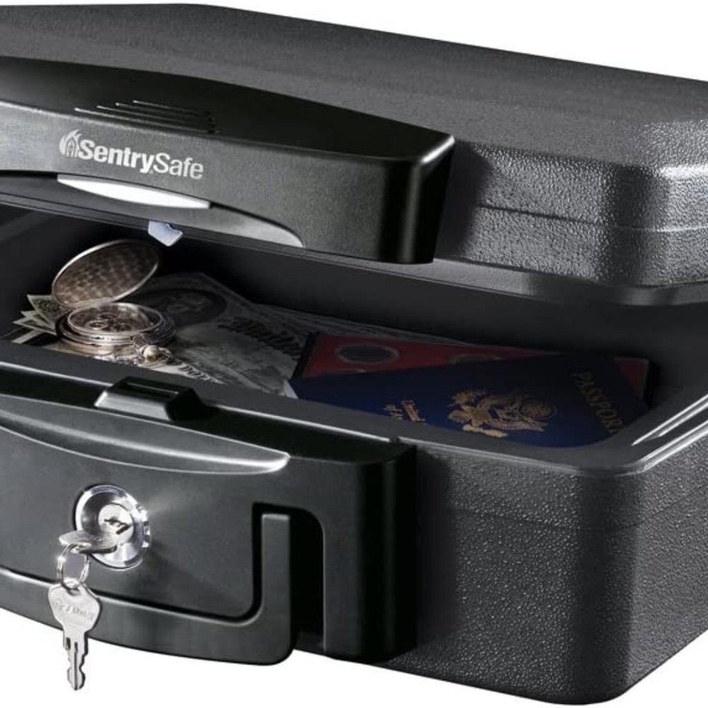 Fireproof Waterproof Box with Key Lock - Picture 2 of 6